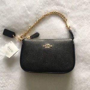 Coach Black Mini Purse/Wristlet